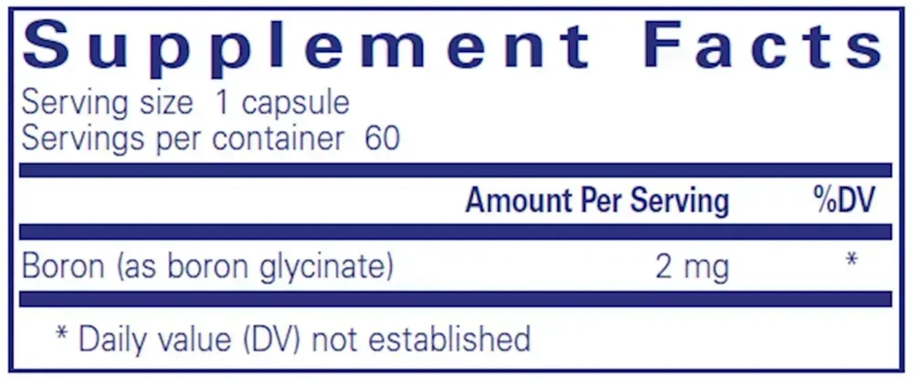 Product image for Boron (Glycinate).