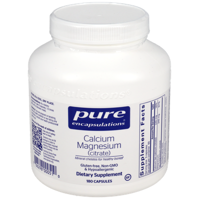 Calcium Magnesium (Citrate) 180 capsules