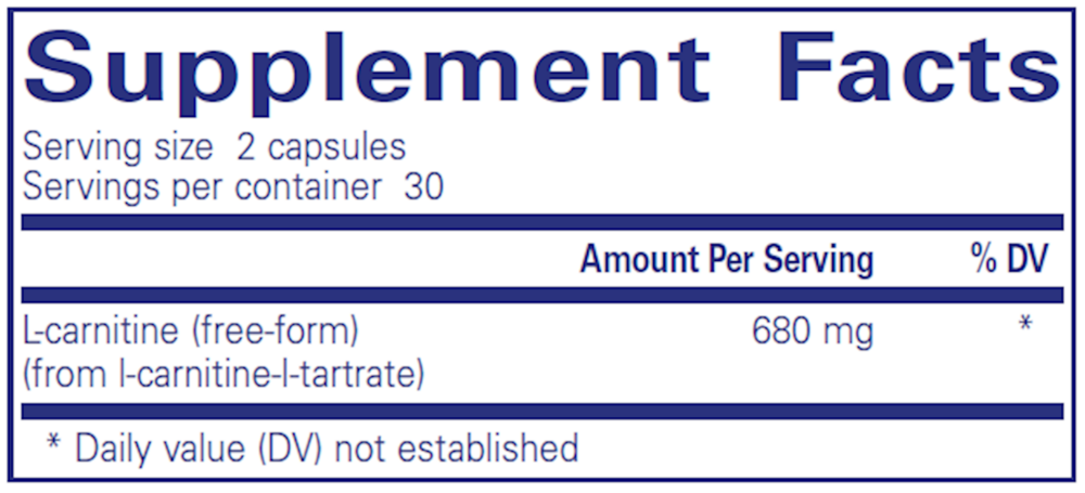 Product image for L-Carnitine.