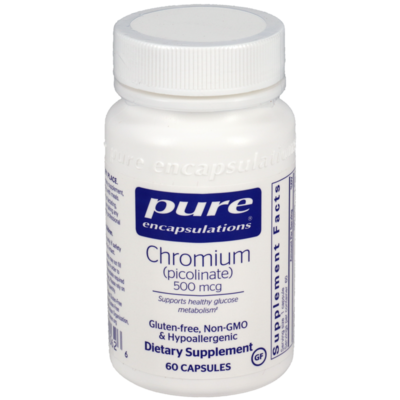 Chromium (Picolinate) 500mcg 60 capsules
