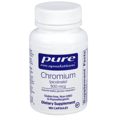 Chromium (Picolinate) 500mcg 180 capsules