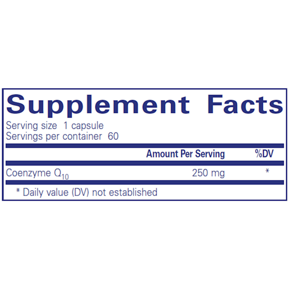 Product image for CoQ10 250mg.