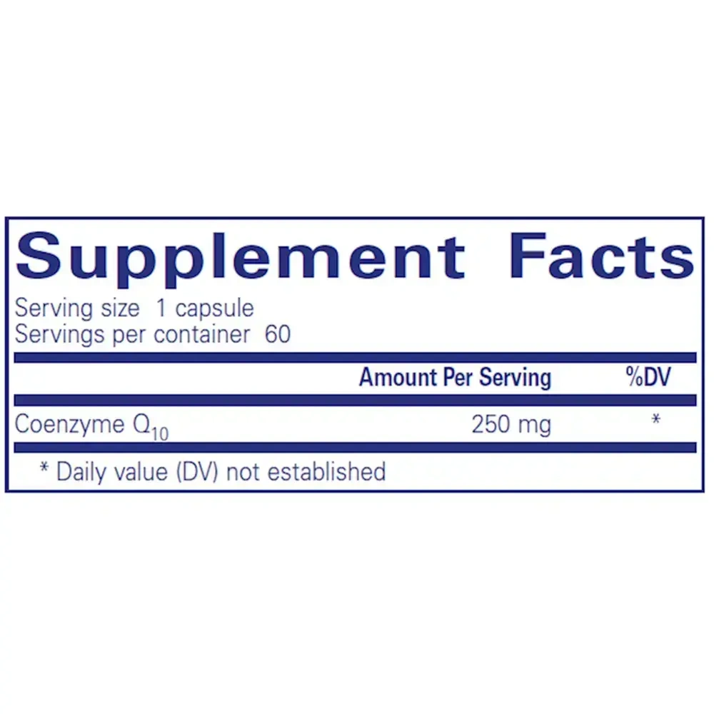 Product image for CoQ10 250mg.