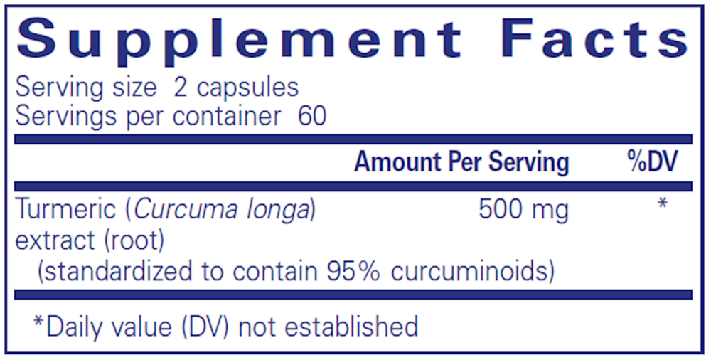 Product image for Curcumin.