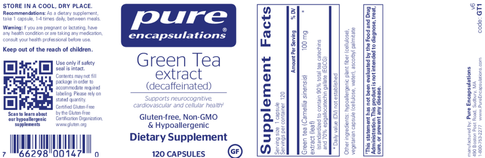 Product image for Green Tea Extract.