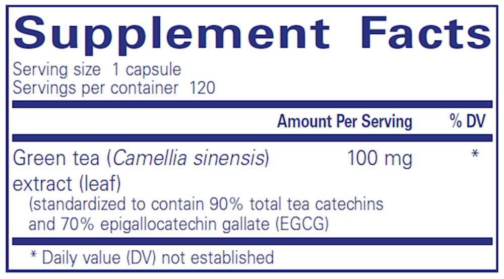 Product image for Green Tea Extract.