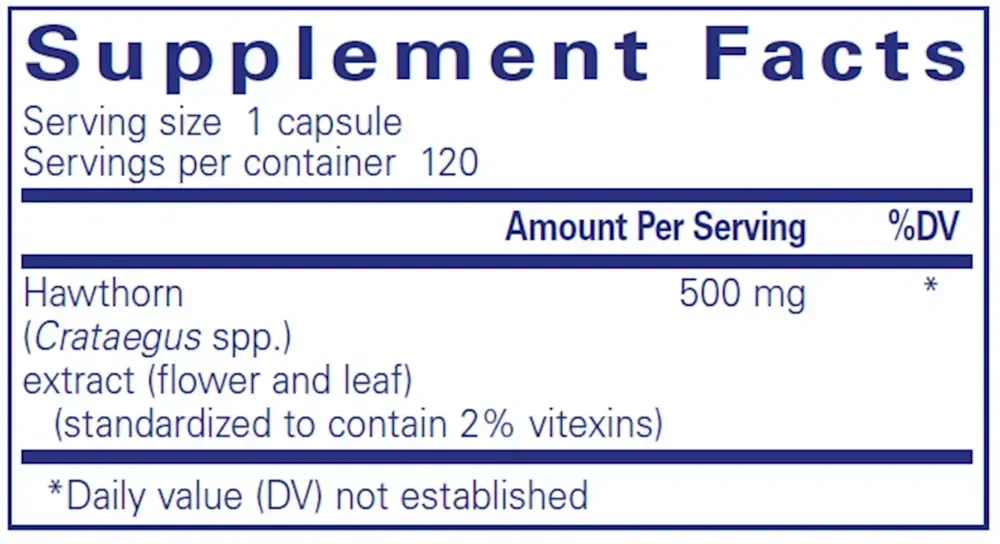 Product image for Hawthorn Extract.