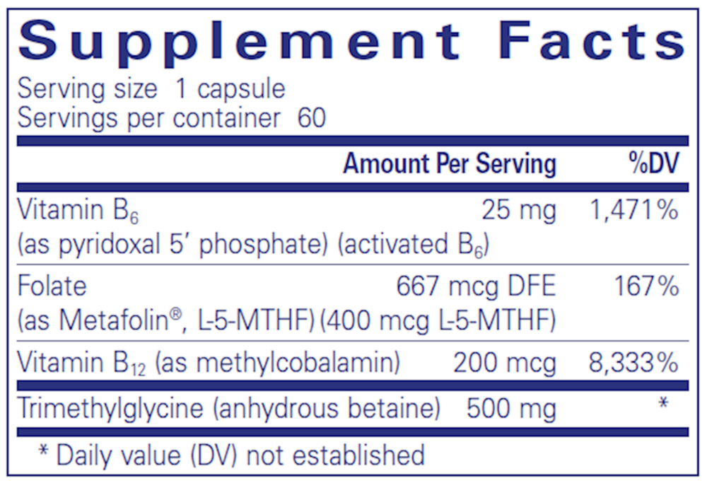 Product image for Homocysteine Factors.