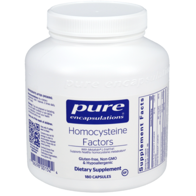 Homocysteine Factors (180 capsules) Product image for Homocysteine Factors (180 capsules). Discontinued.