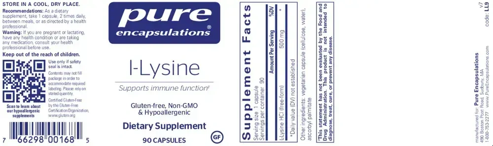 Product image for L-Lysine.