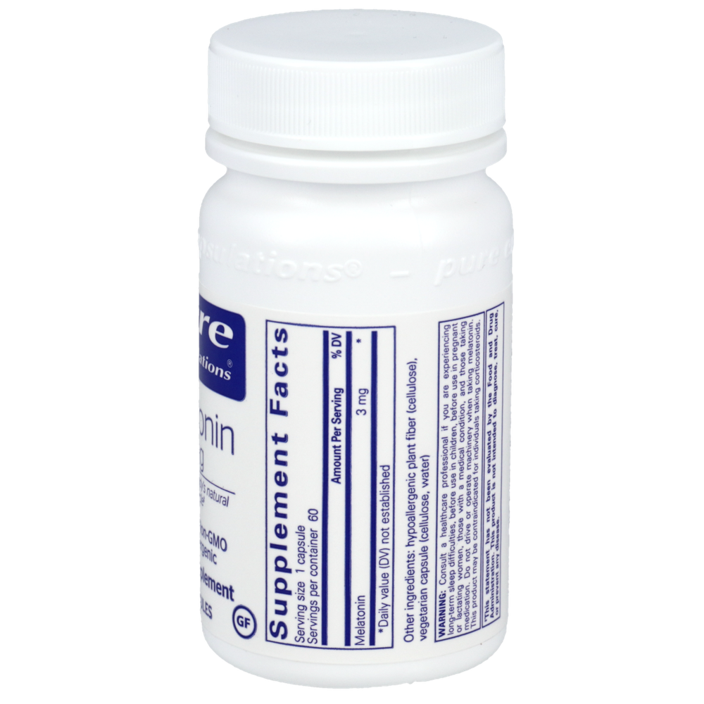 Product image for Melatonin 3mg.
