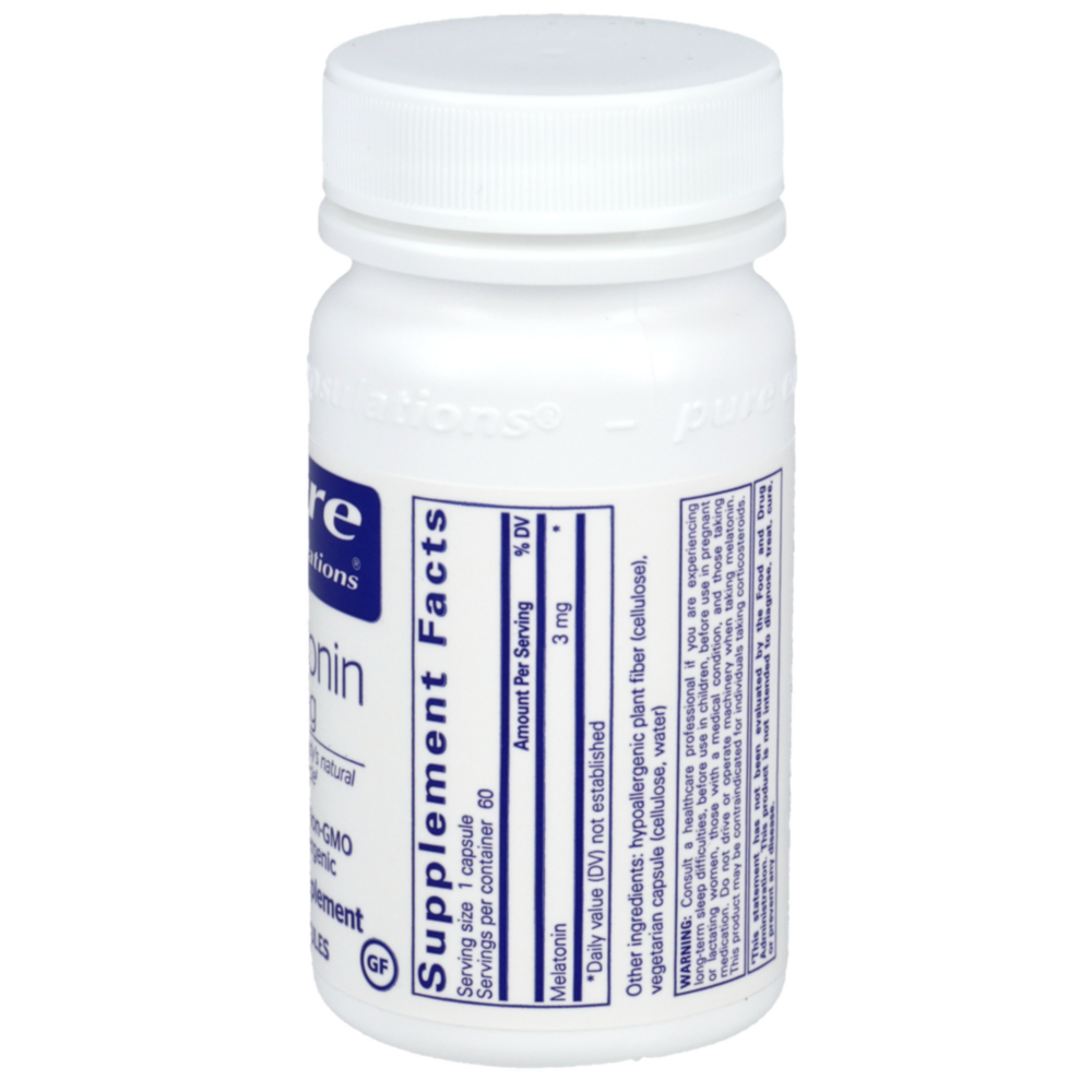 Product image for Melatonin 3mg.