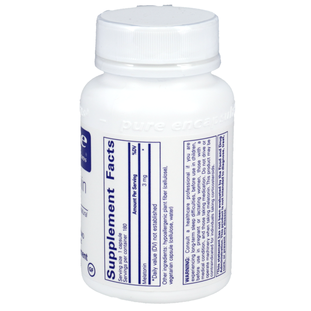 Product image for Melatonin 3mg.