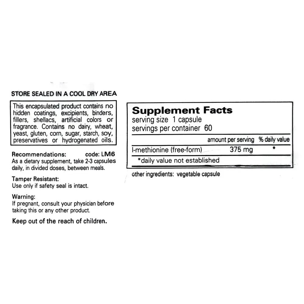 Product image for L-Methionine.