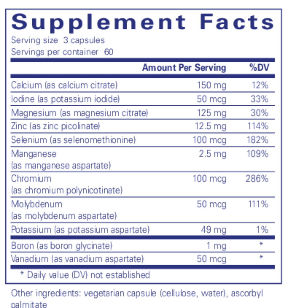 Product image for Mineral 650 W/O Cu &amp;Fe.