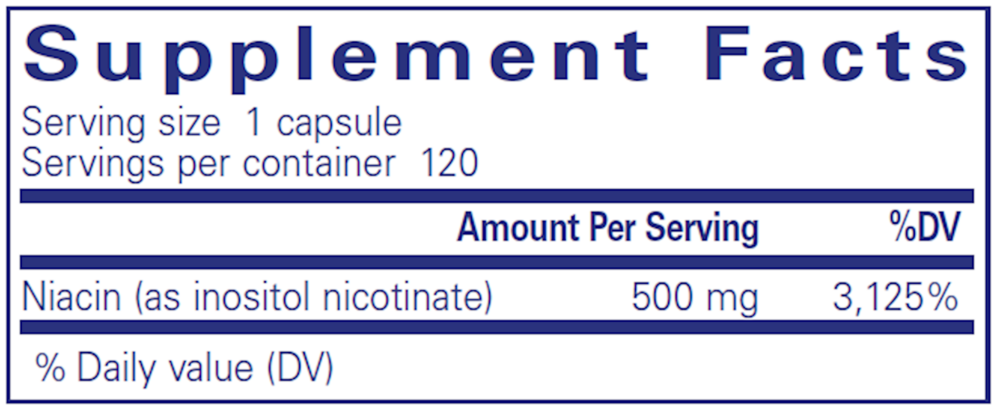 Product image for Niacitol 500mg.