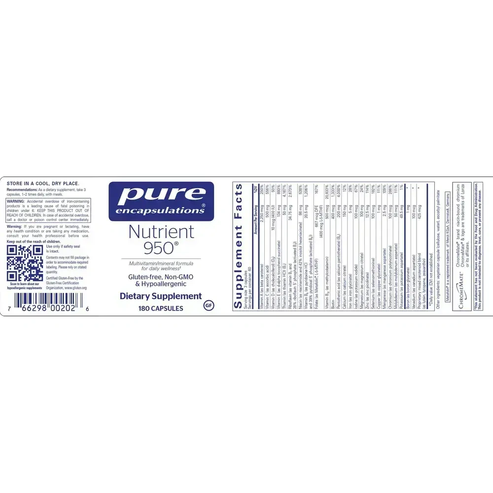 Product image for Nutrient 950.