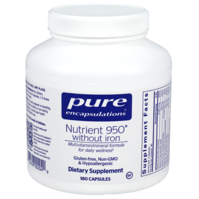 Nutrient 950 W/O Iron 180 capsules