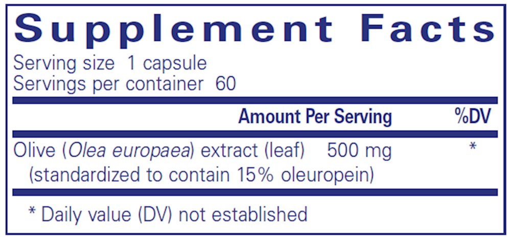 Product image for Olive Leaf Extract.