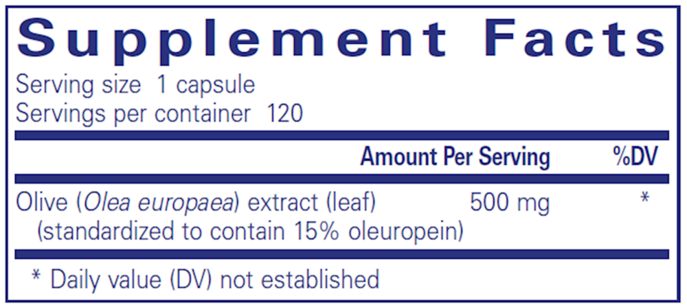 Product image for Olive Leaf Extract.