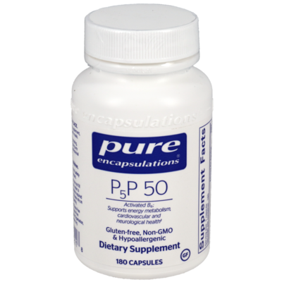 Product image for P5P 50 (180 capsules).