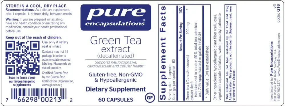 Product image for Green Tea Extract.