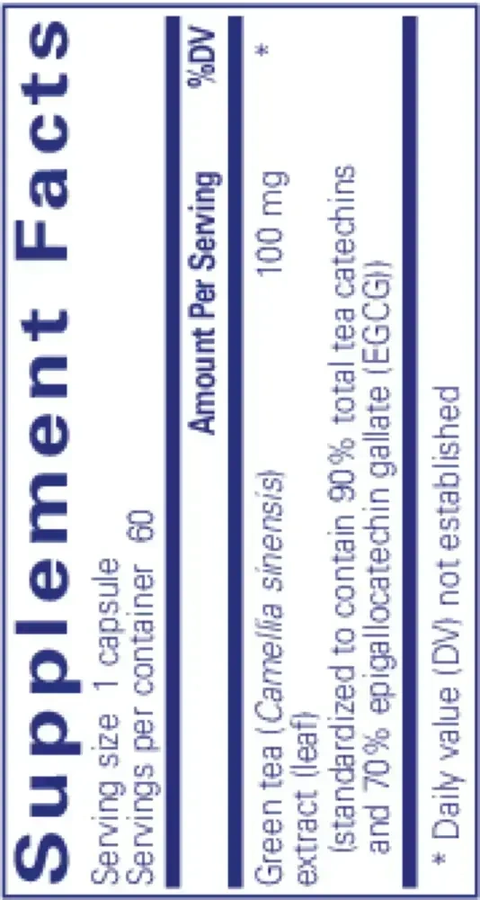 Product image for Green Tea Extract.