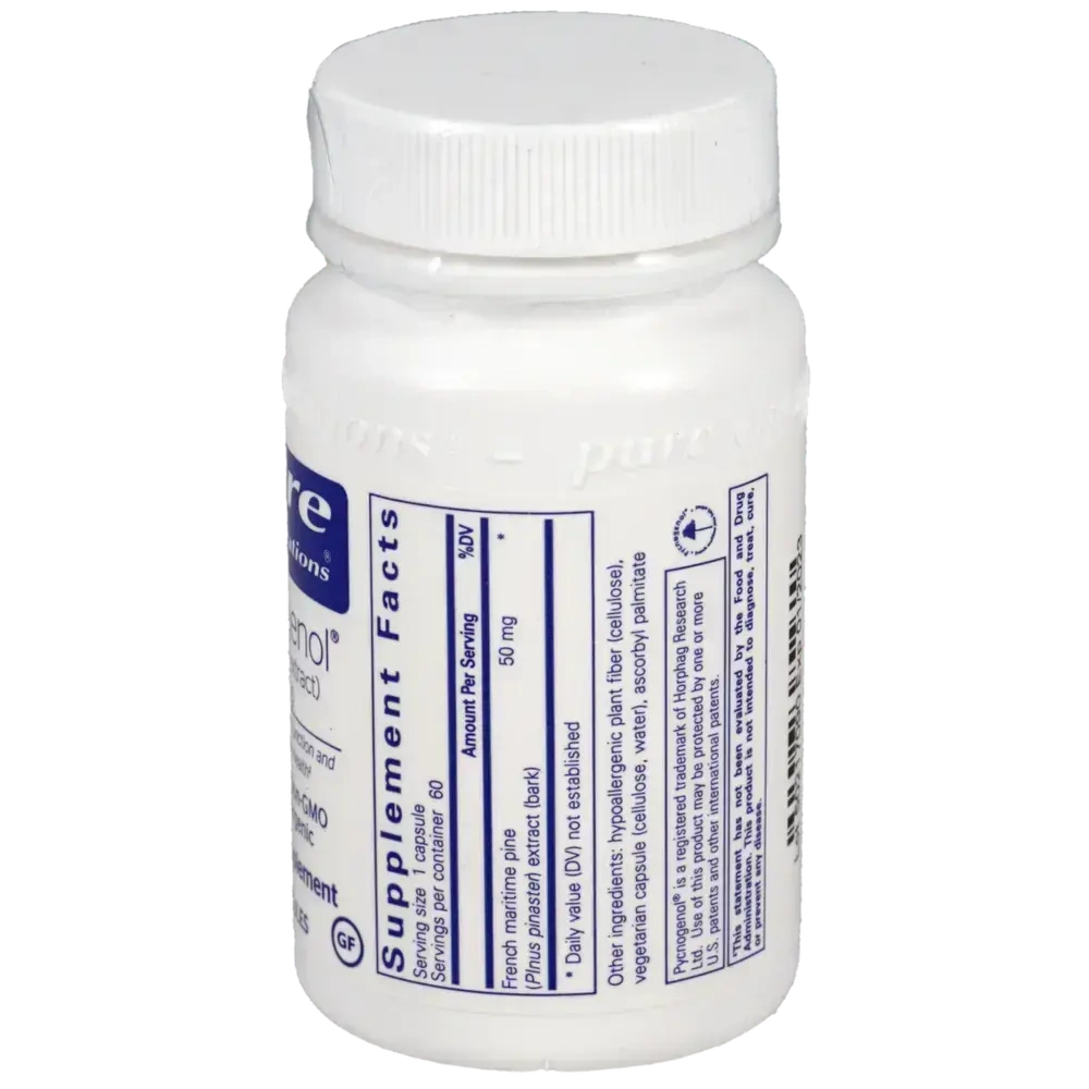 Product image for Pycnogenol 50mg.