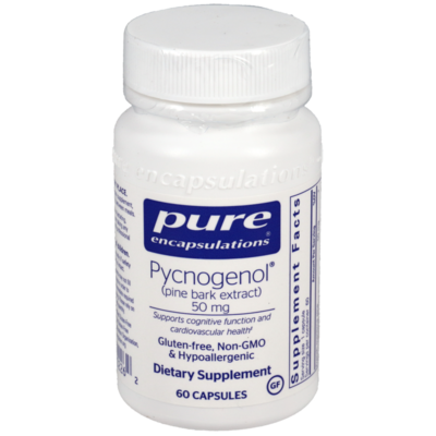 Pycnogenol 50mg 60 capsules