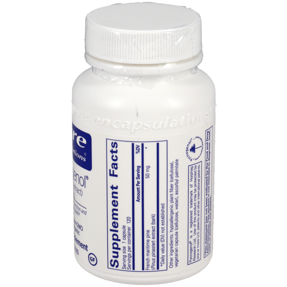 Product image for Pycnogenol 50mg.