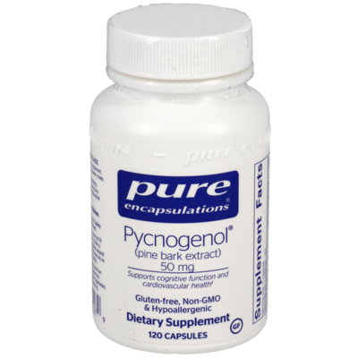 Pycnogenol 50mg 120 capsules