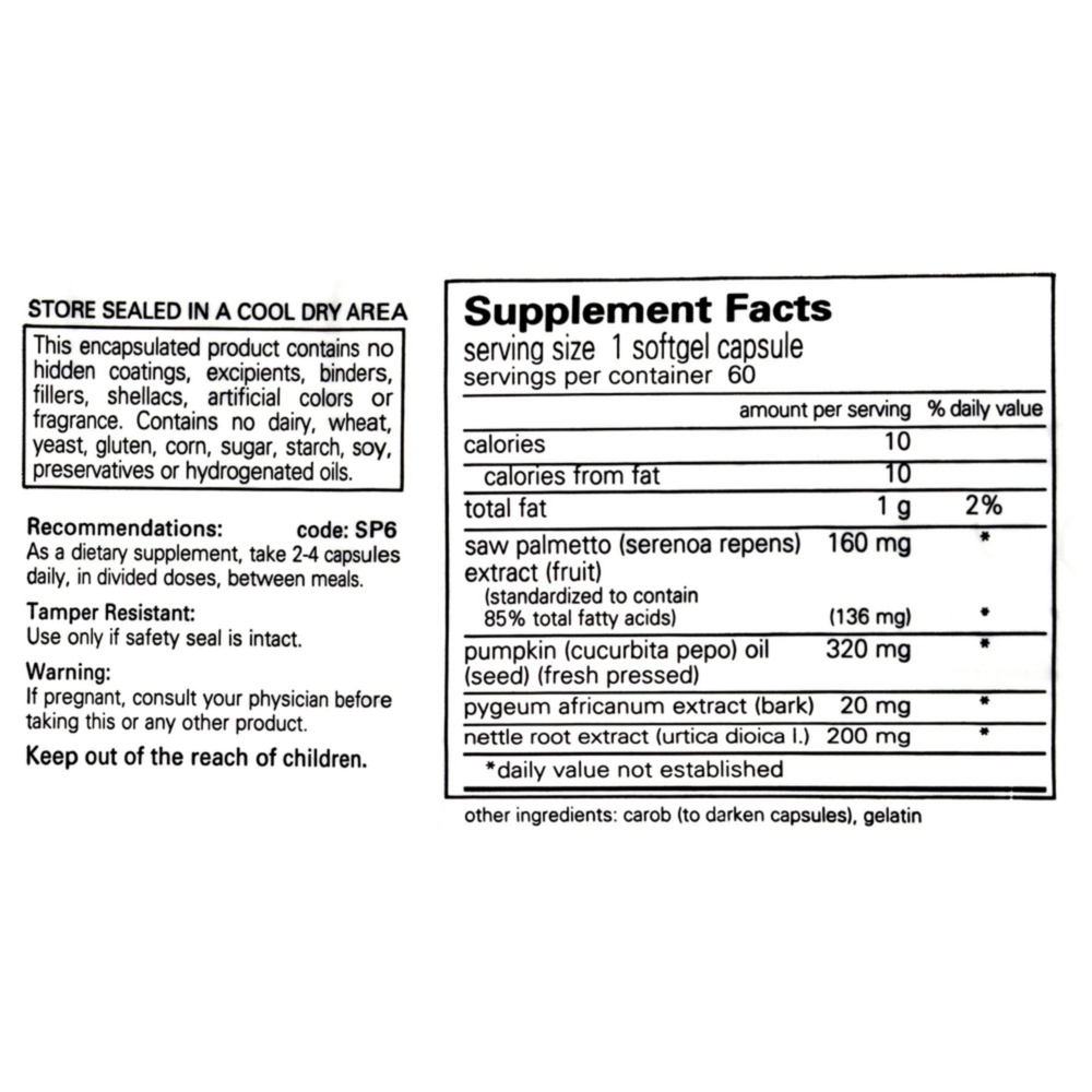 Product image for Saw Palmetto Plus.