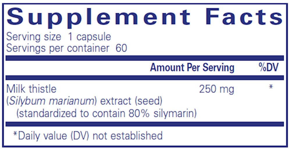 Product image for Silymarin.