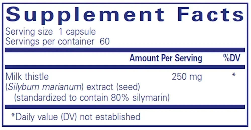 Product image for Silymarin.