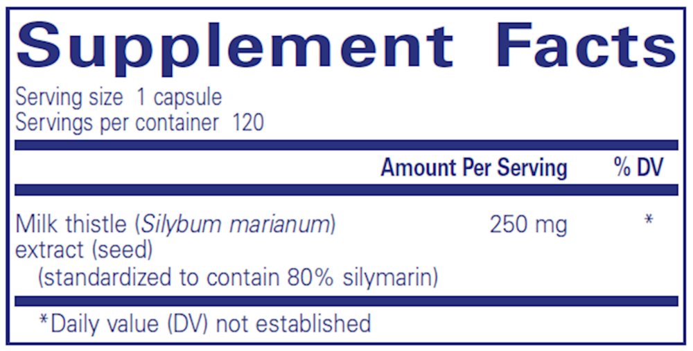 Product image for Silymarin.