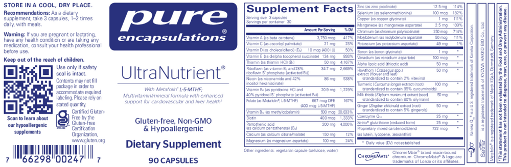 Product image for UltraNutrient.