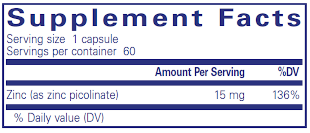 Product image for Zinc 15.
