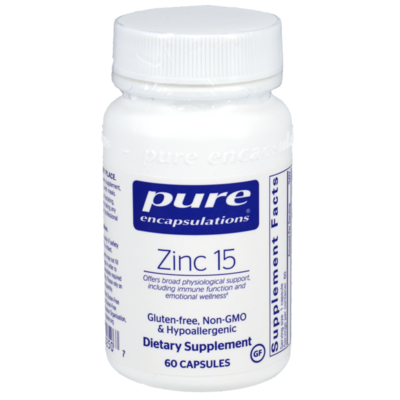 Zinc 15 60 capsules