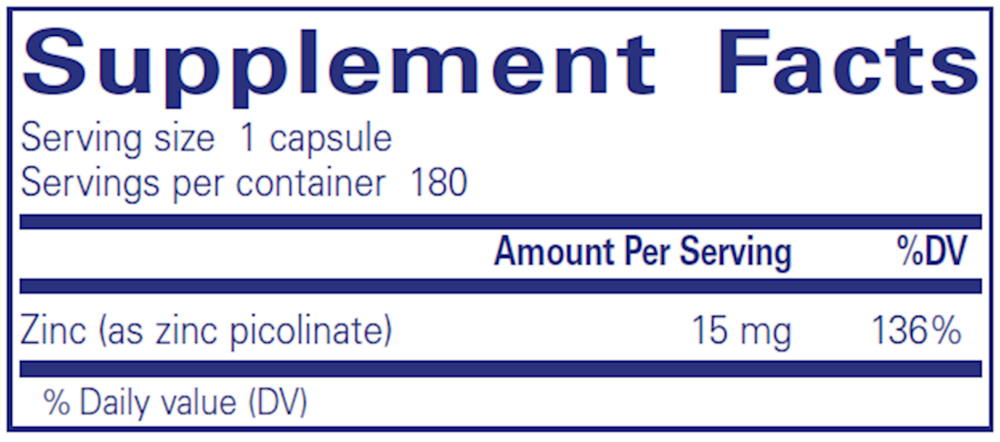 Product image for Zinc 15.