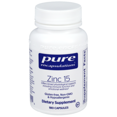 Zinc 15 180 capsules