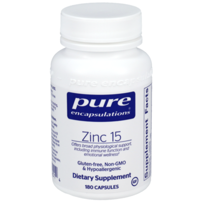 Zinc 15 180 capsules