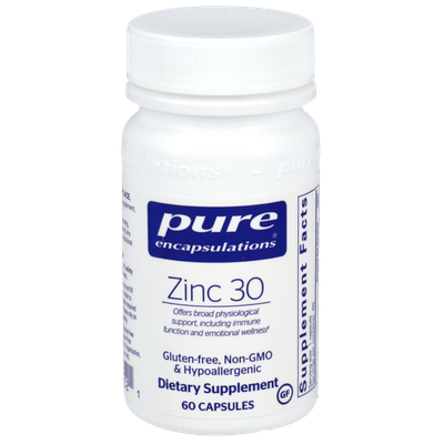 Zinc 30-60 capsules