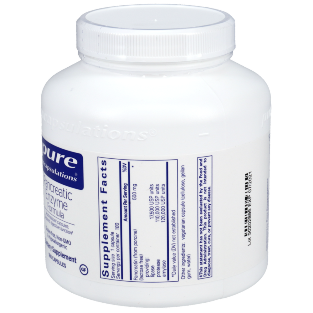 Product image for Pancreatic Enzyme Formula.