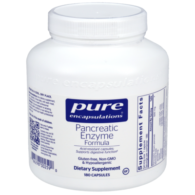 Pancreatic Enzyme Formula 180 capsules Pancreatic Enzyme Formula 180 capsules