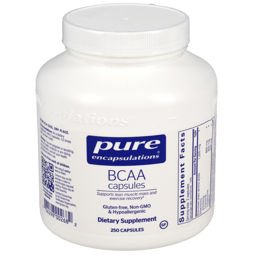 Product image for BCAA Capsules.