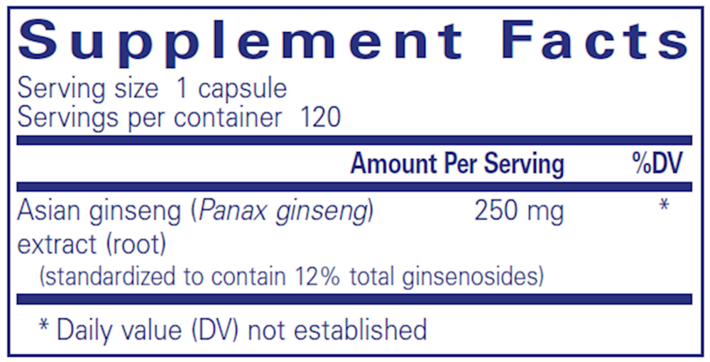 Product image for Panax Ginseng.