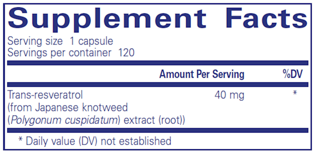 Product image for Resveratrol.