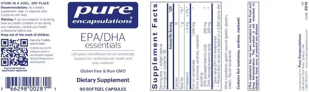 Product image for EPA/DHA Essentials.