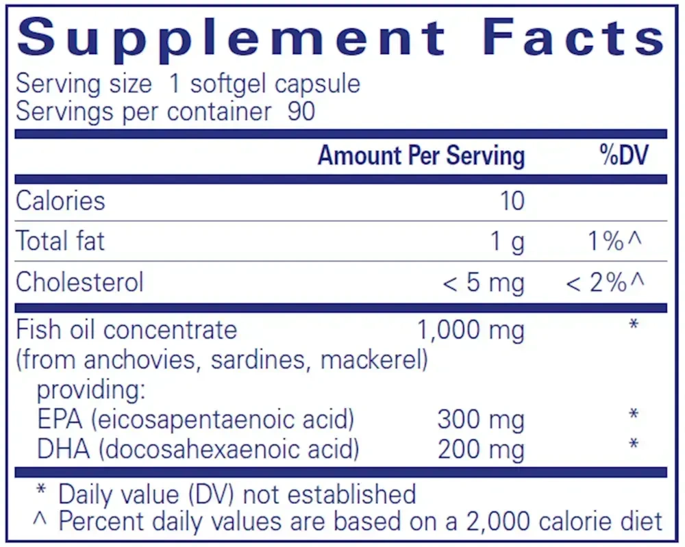 Product image for EPA/DHA Essentials.