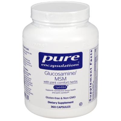 Glucosamine MSM w/joint comfort herbs* 360 capsules